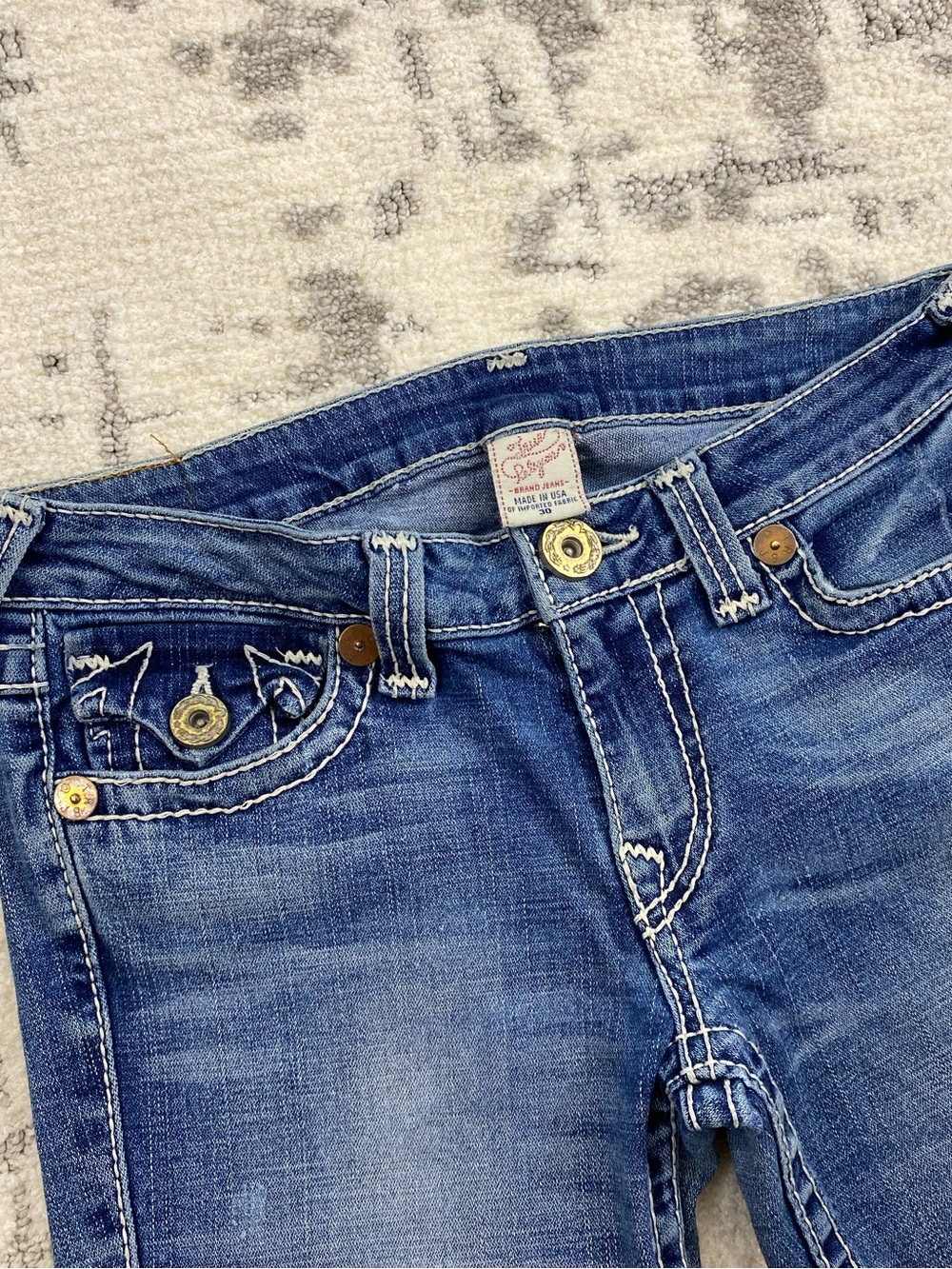 Y2k True Religion Low-Rise Bootcut Jeans - Picture 6 of 10